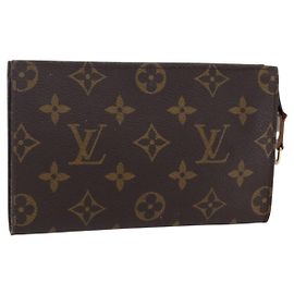 LOUIS VUITTON Monogram Bucket PM Accessory Pouch LV Auth bs31228 Monogram