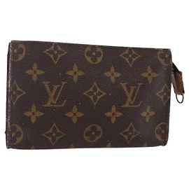 LOUIS VUITTON Monogram Bucket PM Accessory Pouch LV Auth bs30116 Monogram