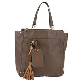 Chloé Borsa Tote Eden in pelle marrone e oro Auth BA7811 Marrone D'oro
