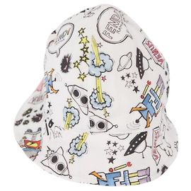 Gorros para bebé FENDI de algodón blanco Auth 151306 Blanco