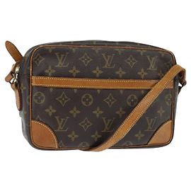LOUIS VUITTON Bolsa de Ombro Monogram Trocadero 27 M51274 LV Auth ep11563 Monograma