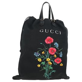 Borsa Tote Gucci Chateau Marmont in tela nera e oro 552403 Auth am9753M Nero D'oro