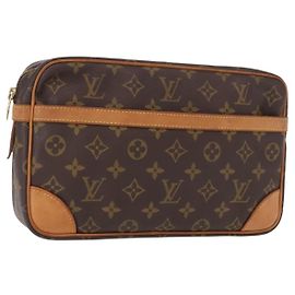 LOUIS VUITTON Clutch Compiegne 28 M51845 Auth LV am9838 Monogramm