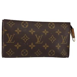 LOUIS VUITTON Monogram Bucket GM Accessory Pouch LV Auth th6439 Monogram