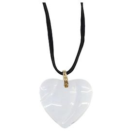 Colar Baccarat de vidro transparente Auth am9910 Outro
