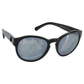 Gafas de sol CHANEL de plástico Negro CC Auth am9948 Negro