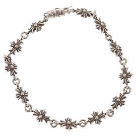 Pulsera Chrome Hearts Tiny E CH Plus Ag925 12 LINK Plata Auth 143050M Plata