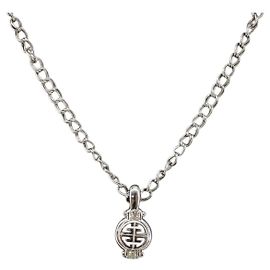 Collar GIVENCHY metal Plata Auth am9173 Plata