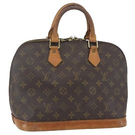 LOUIS VUITTON Bolsa de Mão Monogram Alma M51130 LV Auth 156974 Monograma
