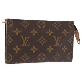 LOUIS VUITTON Monogram Bucket PM Accessory Pouch LV Auth 145701 Monogram
