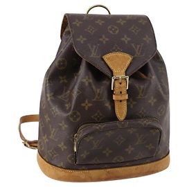 LOUIS VUITTON Monogram Montsouris MM Backpack M51136 LV Auth BA6279 Monogram