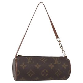 LOUIS VUITTON Monedero Papillon Monograma LV Auth 154199 Monograma