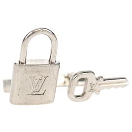 LOUIS VUITTON Gemelli Cadena Eclet Lucchetto Ag925 Argento Auth 143056M Argento