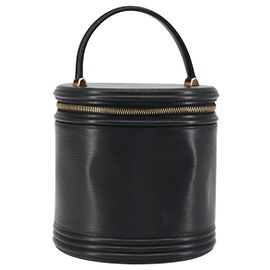 LOUIS VUITTON Sac à main Epi Cannes Noir M48032 LV Auth ka750 Noir