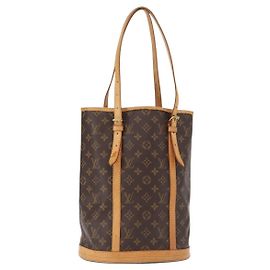 LOUIS VUITTON Bolsa de Ombro Monogram Bucket GM M42236 LV Auth ka785 Monograma