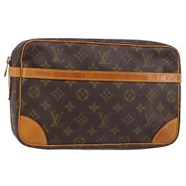 LOUIS VUITTON Clutch Compiegne 28 M51845 LV Auth am10056 Monogramm