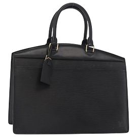 LOUIS VUITTON Sac à main Epi Riviera Noir M48182 LV Auth 159678 Noir
