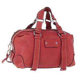 Chloé Borsa a mano Chloe Nile in pelle rosa e oro Auth BA9171 Rosa D'oro