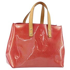 LOUIS VUITTON Sac à main Monogram Vernis Reade PM Fran Boise M9132F LV Auth 157687 Autre