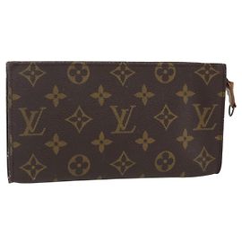 LOUIS VUITTON Monogram Bucket GM Accessory Pouch LV Auth 156237 Monogram