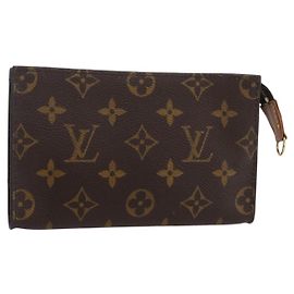 LOUIS VUITTON Monogram Bucket PM Accessory Pouch LV Auth kk596 Monogram