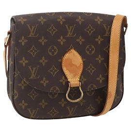 LOUIS VUITTON Monogram Saint Cloud GM Shoulder Bag M51242 LV Auth ka704 Monogram
