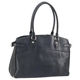 LOUIS VUITTON Sac à main Epi Passy GM Noir M59252 LV Auth 153131 Noir