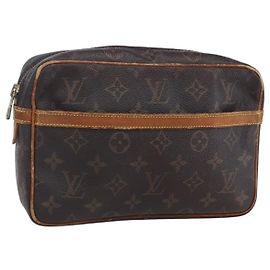 LOUIS VUITTON Clutch Compiegne 23 M51847 Auth LV th6451 Monogramma