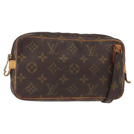 LOUIS VUITTON Bolsa de Ombro Monogram Marly Bandouliere M51828 LV Auth ep12053 Monograma