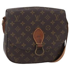 LOUIS VUITTON Bolsa de Hombro Monogram Saint Cloud GM M51242 LV Auth BA8285 Monograma