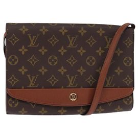 LOUIS VUITTON Borsa a Spalla Monogram Bordeaux 27 M51797 LV Auth bs29606 Monogramma