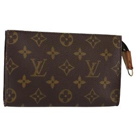 LOUIS VUITTON Monogram Bucket PM Accessory Pouch LV Auth 145088 Monogram