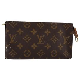 LOUIS VUITTON Monogram Bucket GM Accessory Pouch LV Auth 145704 Monogram