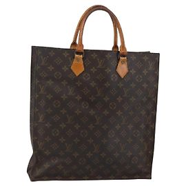LOUIS VUITTON Bolsa Sac Plat Monogram M51140 LV Auth bs29660 Monograma
