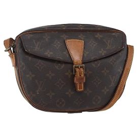 LOUIS VUITTON Bolsa de Ombro Monogram Jeune Fille MM M51226 LV Auth 147310 Monograma