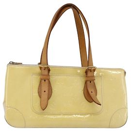LOUIS VUITTON Sac à main Monogram Vernis Rosewood Avenue Perle M93508 Auth hk3143 Autre