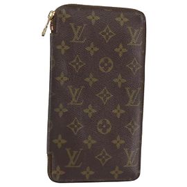 LOUIS VUITTON Monogram Organizer De Voyage Travel Case M60119 LV Auth 150601 Monogram
