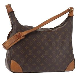 LOUIS VUITTON Bolsa de Ombro Monogram Boulogne 35 M51260 LV Auth 144151 Monograma