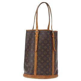LOUIS VUITTON Bolsa de Ombro Monogram Bucket GM M42236 LV Auth 154494 Monograma