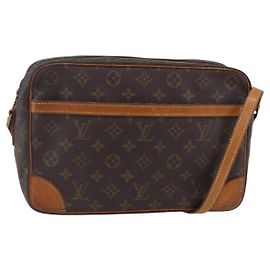 LOUIS VUITTON Bolsa de Ombro Monogram Trocadero 30 M51272 LV Auth ep12142 Monograma