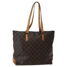 LOUIS VUITTON Borsa Tote Cabas Mezzo Monogram M51151 LV Auth 143295 Monogramma