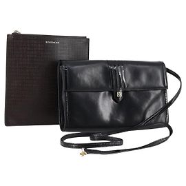 Borsa a Spalla GIVENCHY in Pelle 2Set Nera Auth SW1560 Nero