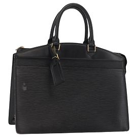 LOUIS VUITTON Sac à main Epi Riviera Noir M48182 LV Auth 150921 Noir