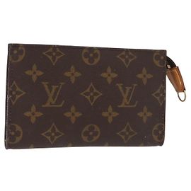 LOUIS VUITTON Monogram Bucket PM Accessory Pouch LV Auth bs31226 Monogram