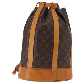 LOUIS VUITTON Bolsa de Hombro Monogram Randonnee PM M42243 LV Auth 147695 Monograma