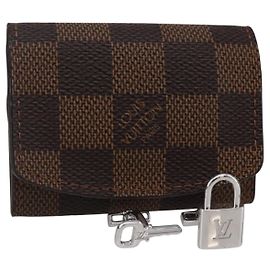 LOUIS VUITTON Gemelli Cufflinks Cuffs metallo M65043 LV Auth 145321 Argento