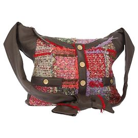 Bolsa de Ombro Chanel Girl Chanel Tweed Multicolor Ouro CC Auth 154036SAM Multicor Dourado