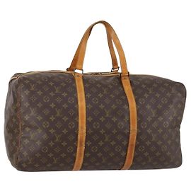 LOUIS VUITTON Sac Souple 55 Boston Monogram M41622 LV Auth BA7892 Monogramme