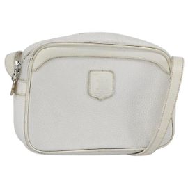 Céline Borsa a Spalla in Pelle Bianca Auth BA8002 Bianco