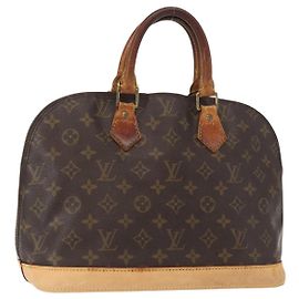 LOUIS VUITTON Bolsa de Mão Monogram Alma M51130 LV Auth ka737 Monograma